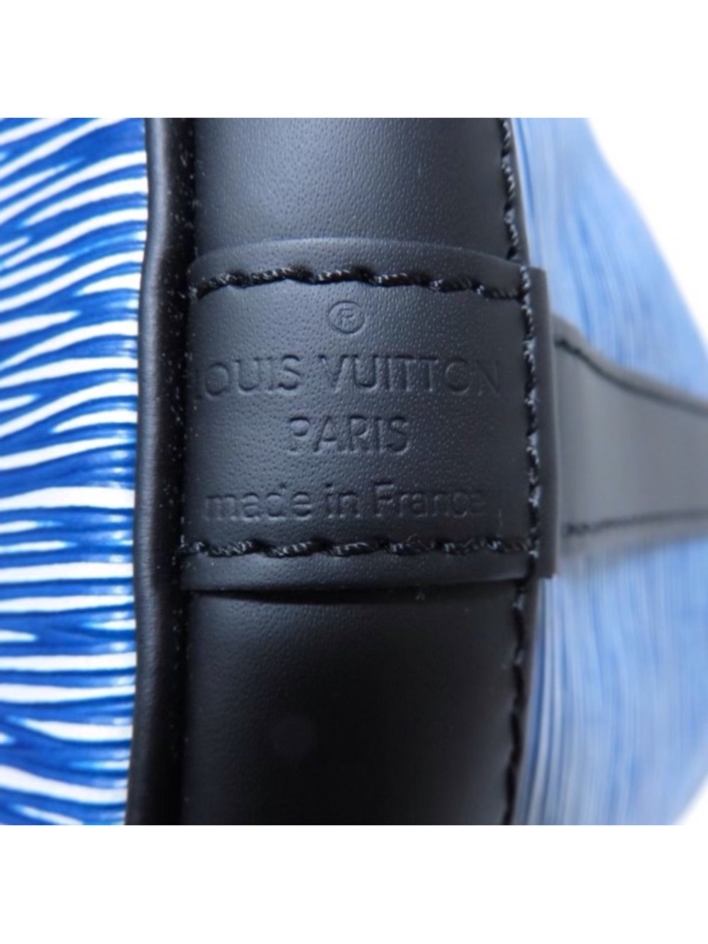 DENIM PETIT NOE Louis Vuitton Blue Epi Leather Bucket - Picture 3 of 11